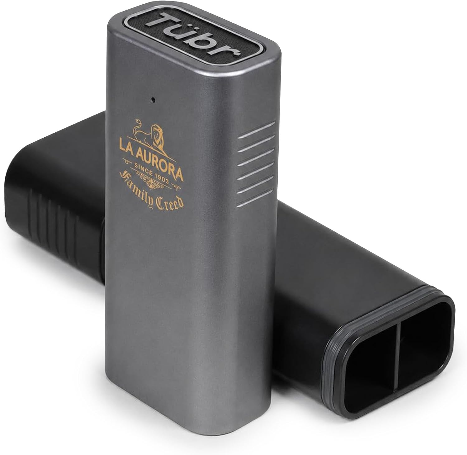 La Aurora x TUBR Gordo Alumen Carry Case - Dual Chamber - Gunmetal