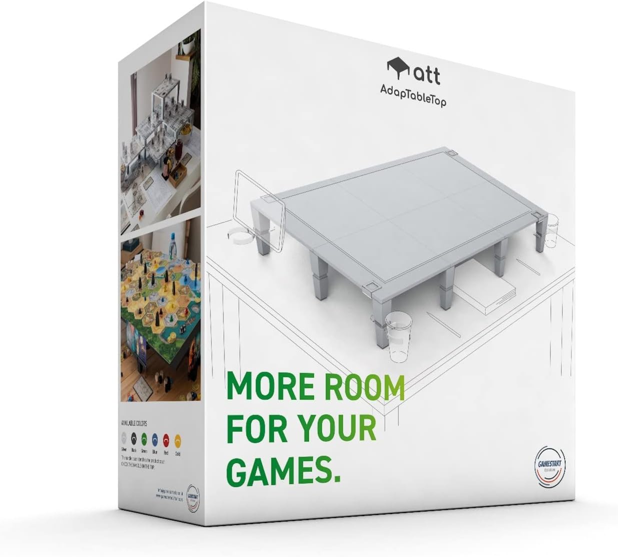 AdapTableTop: Blue – Gaming Accessories by Gamestart Edizioni – Board Game and Tabletop Gaming Accessories