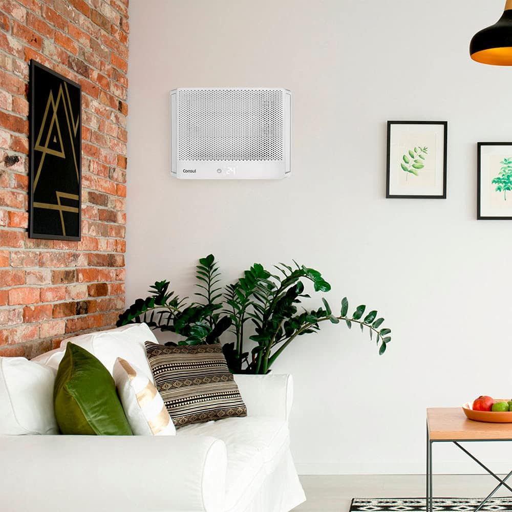 Ar condicionado janela 7500 BTUs Consul frio eletrônico com design moderno - CCN07FB 110V