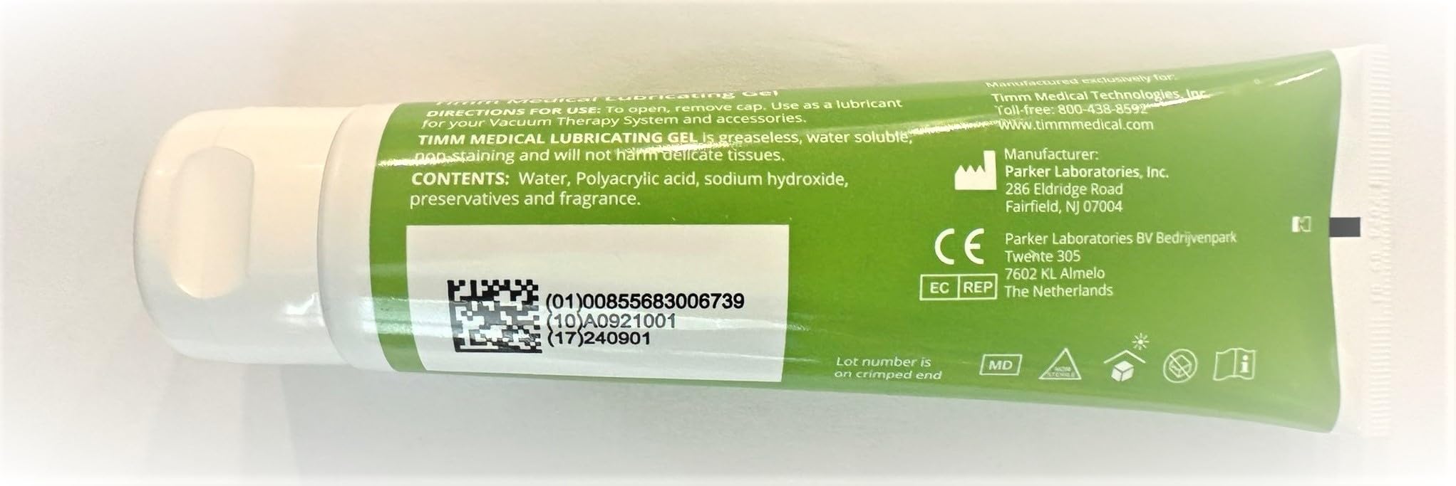 Timm Medical Water Soluble Lubricating Gel 5 oz. Tube