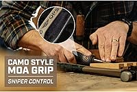 Vista 16 de Spec Ops Tools - Juego de cinceles de madera con cuchillas de acero de alto carbono, agarre absorbente de golpes, 4 piezas, 3% donado a veteranos