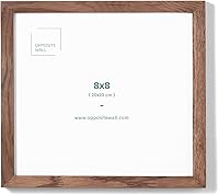 Vista 136 de Opposite Wall - Portarretratos de madera de roble macizo oscuro de 16 x 20 pulgadas - Ligero, versátil e inastillable - Póster o marco de fotos