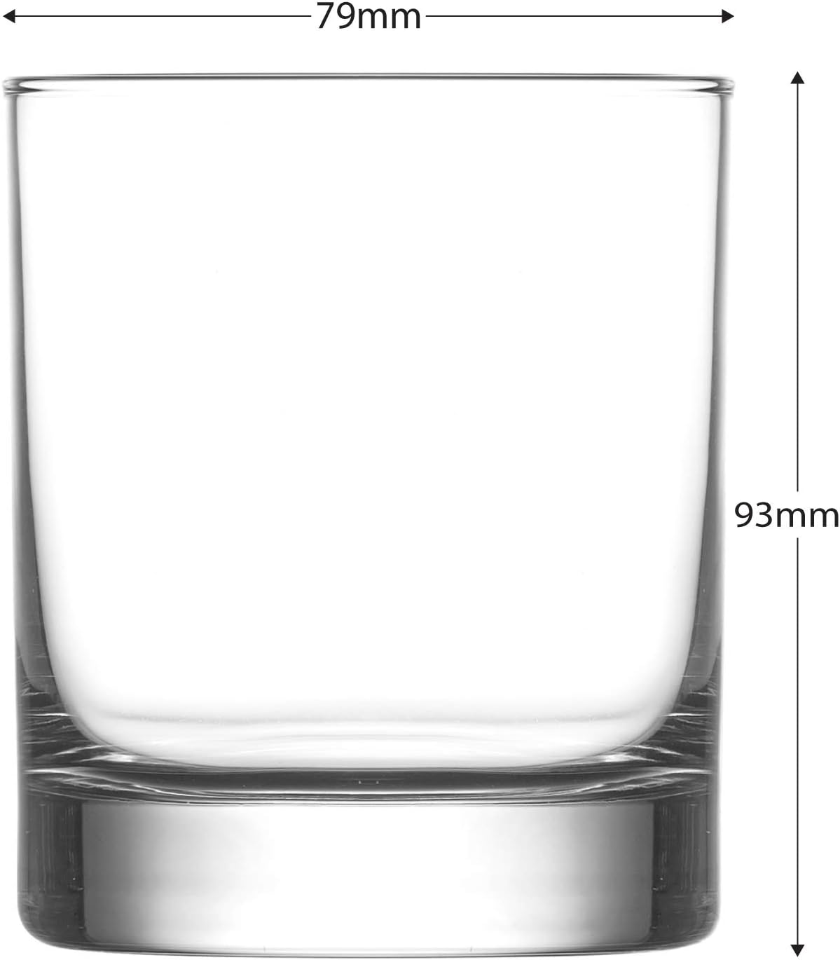 Lav Ada 6'lı Viski Bardağı