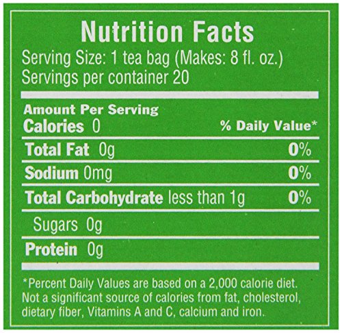 Triple Leaf Tea, Decaf Green Tea, 20 Tea Bags (Pack Of 6) #TOP5