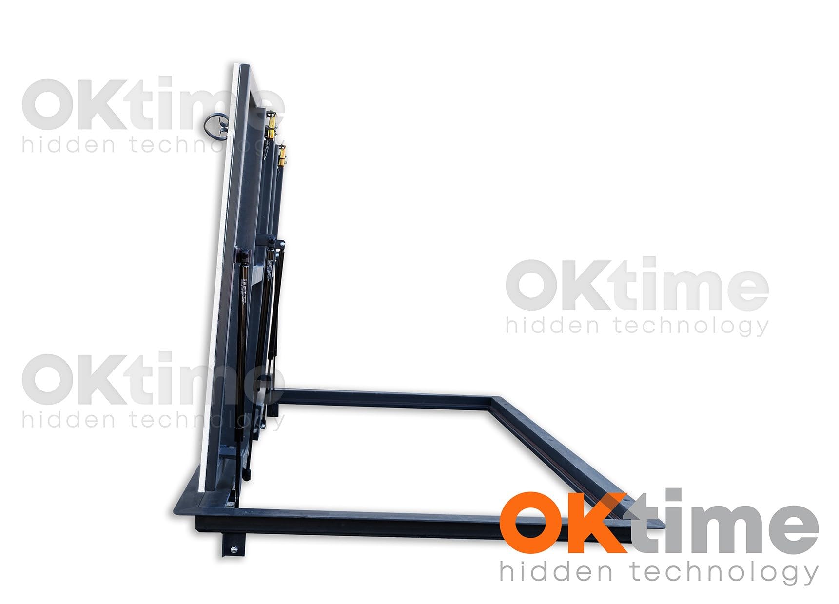 Coperchio Botola - 800 mm x 1500 mm - Portello da Terra - Botola nel Pavimento - Chiusino Sigillo - Porta Pavimento - Portello Ispezione - Botola Ispezione