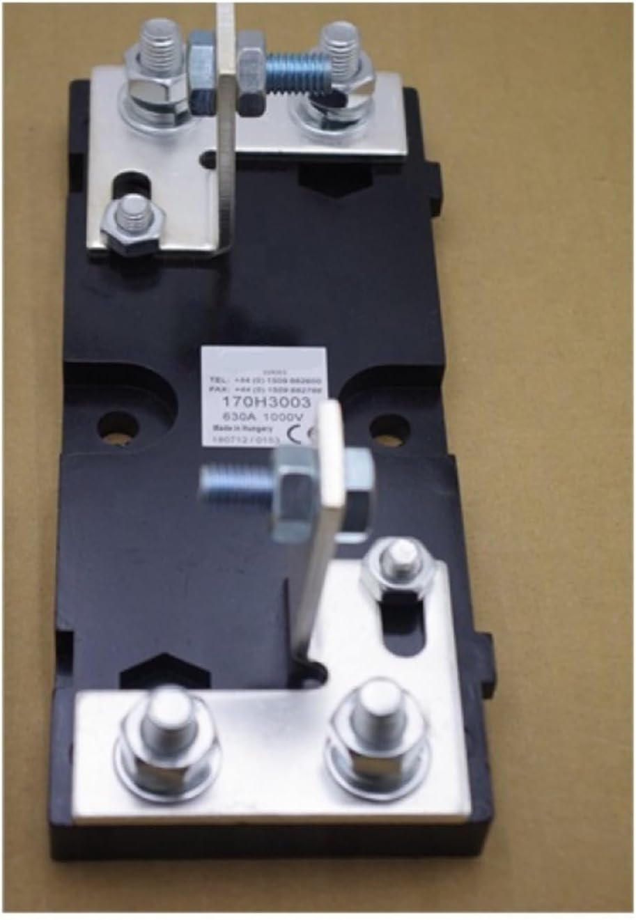 630A 1000V 170H3003 Fuse Bases Blocks Square Body Accessories Fuse Holder