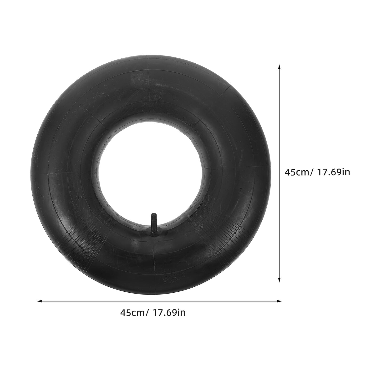 2 Szt. Szt Wytrzymałe Dętki Do Kół Kosiarki Gumowe Zamienniki Do Traktora Przyczepy Odśnieżarki i Taczki Czarne Odporne Zużycie Łatwe Montażu