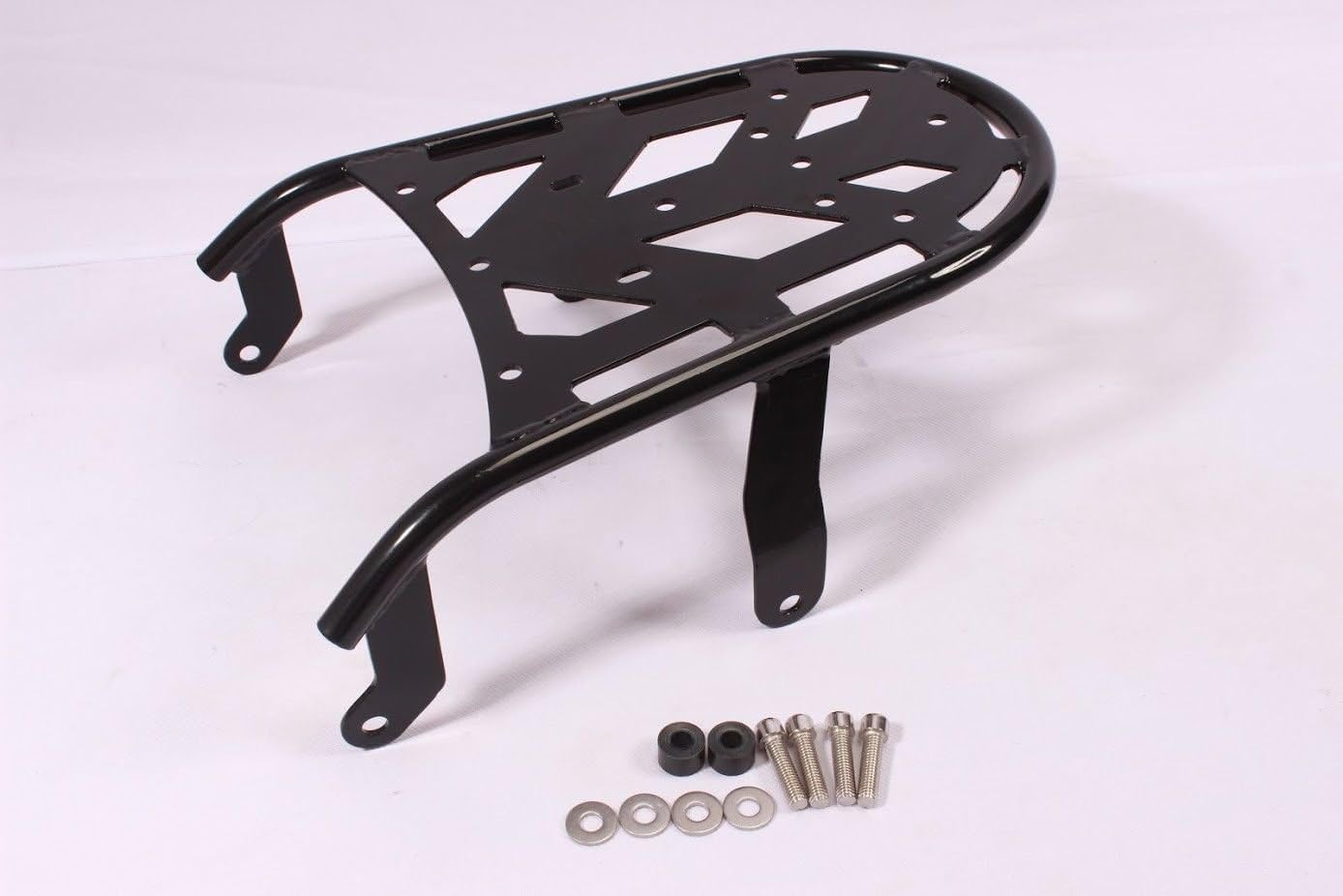 E66 Black Enduro Rear Luggage Rack for Suzu ki DR650 DR650SE DR 650 650SE Black