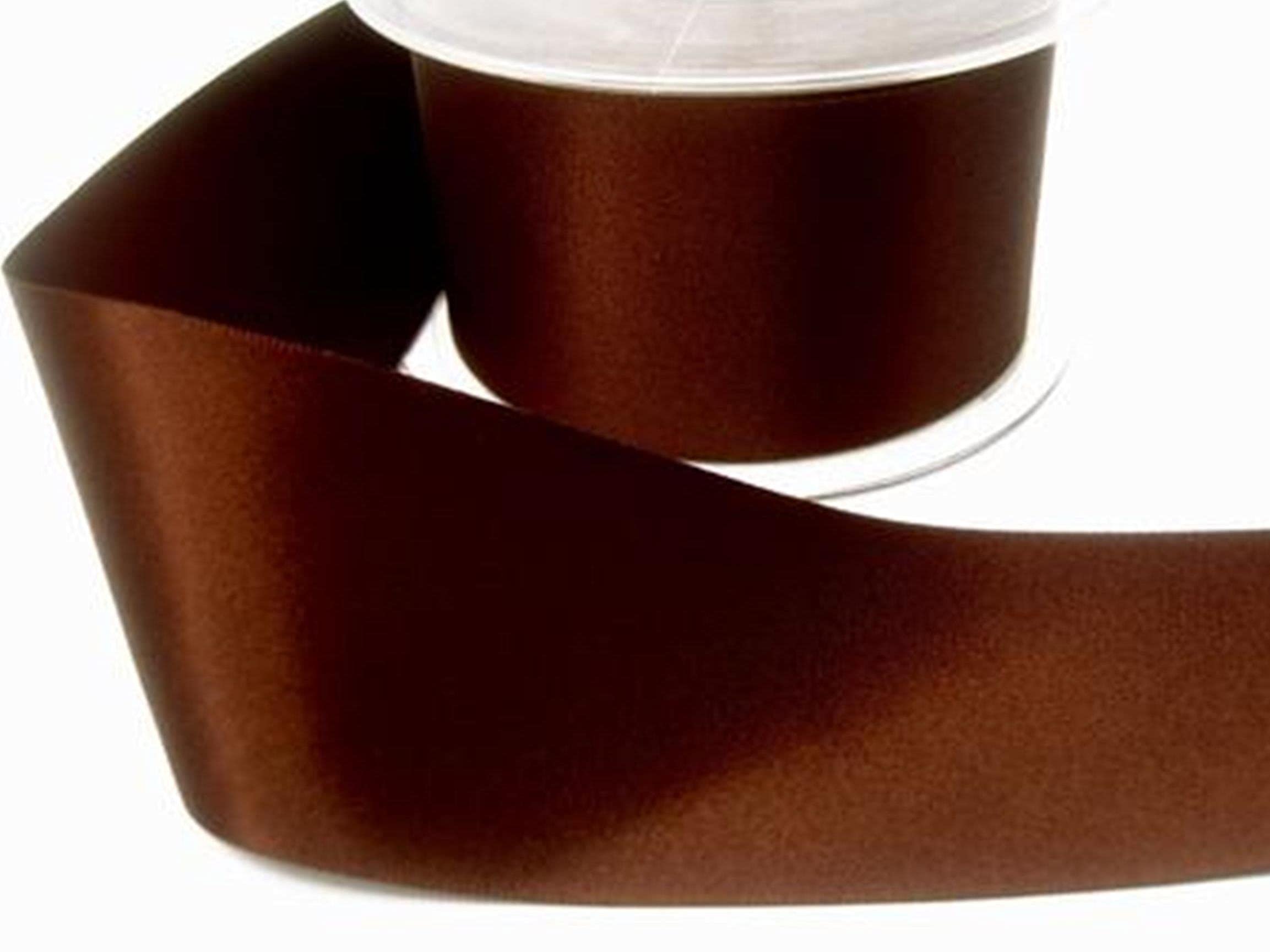 Double Sided Satin Ribbon Size 25mm x 10 Meters, Perfect for Gifts Wrap Sew Party, Decorations Events Dress Wedding Christmas Crafts, Bows Car, DIY, Bouquets, Cake More (Black) — view 48