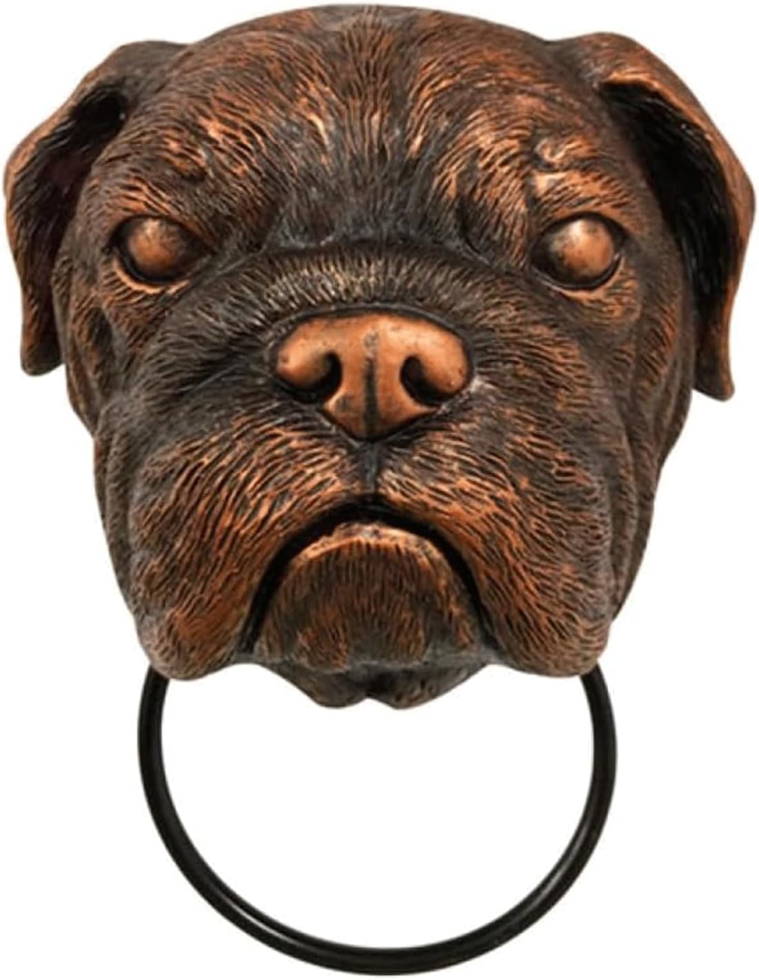 Door Knocker Vintage Door Knocker Creative Resin Animal Head Door Handle Classical Knockers for Front Door Door Ring Knocker Home Decor Unique