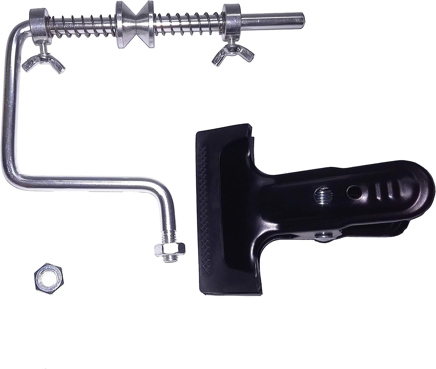 SLMOZKA Fishing Line Spooler Silver Reel Winder Spool Tackle Winder spooling Station Winding System Ultimate Line (B-with Clamp)