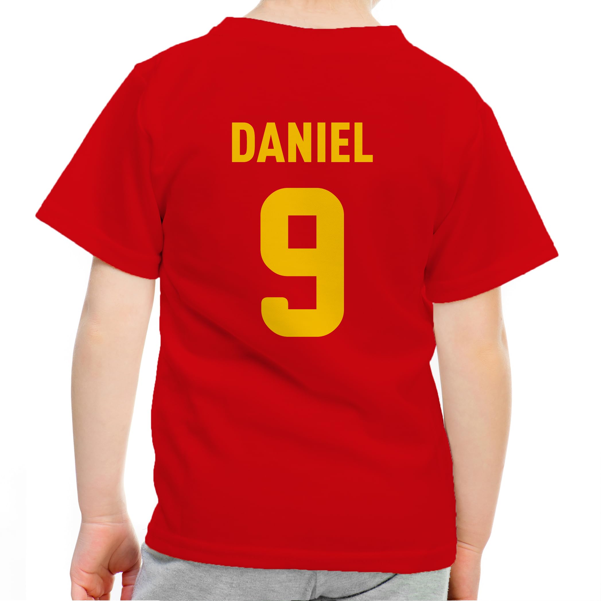 Camiseta/Body Mundial 2026 para Bebé/Niño Personalizada con Nombre y Número. Body personalizado España bebe. Camiseta de Mundial 2026 Personalizada Niño. Diferentes Paises. 100% algodón. VARIAS Tallas