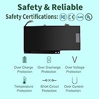 Vista 3 de 43Wh NP03XL 761230-005 Batería para HP Envy X360 15-U011DX 15-U010DX 15-U110DX 15T-U100 15T-U200 15T-U300 15-U111DX 15-U4-U4 83CL 100C 5-U493CL