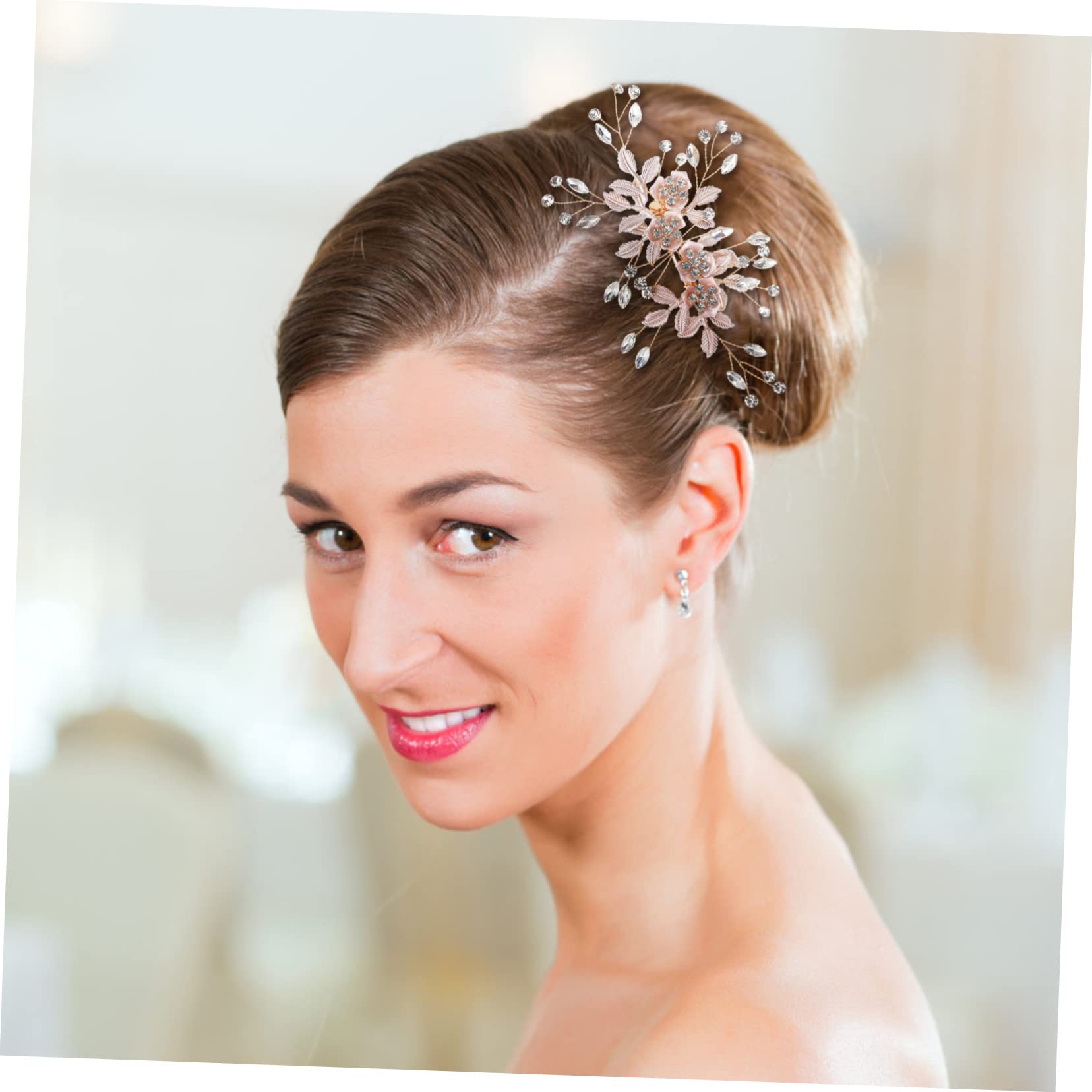 Housoutil 3pezzi Pettine e Decorative Accessorio Per Acconciature Matrimonio Cerimonie e