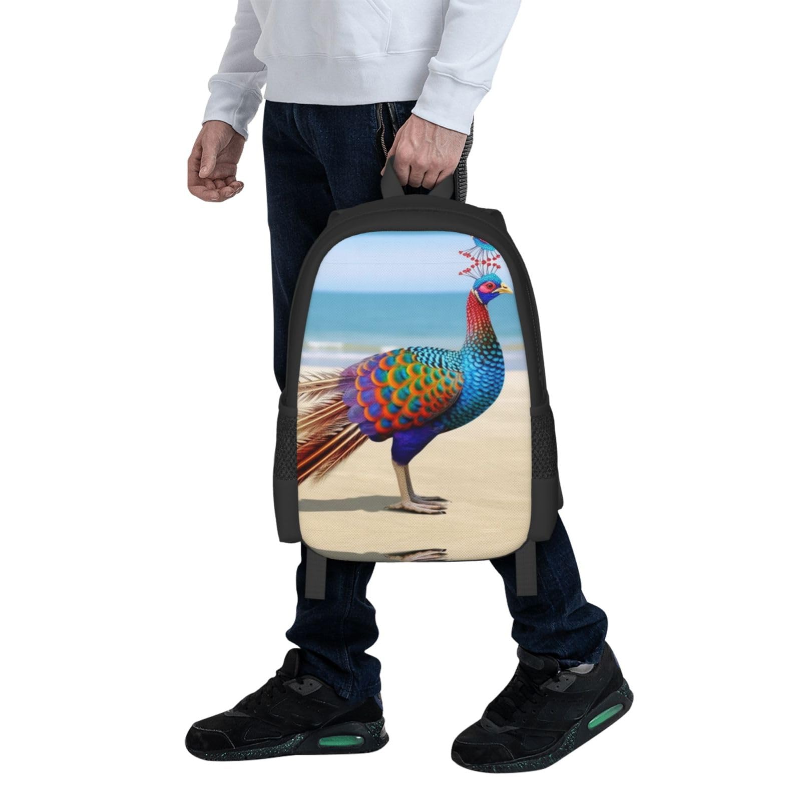 Plecak unisex Roboflux 15,6 cala laptop regulowany plecak Oxford