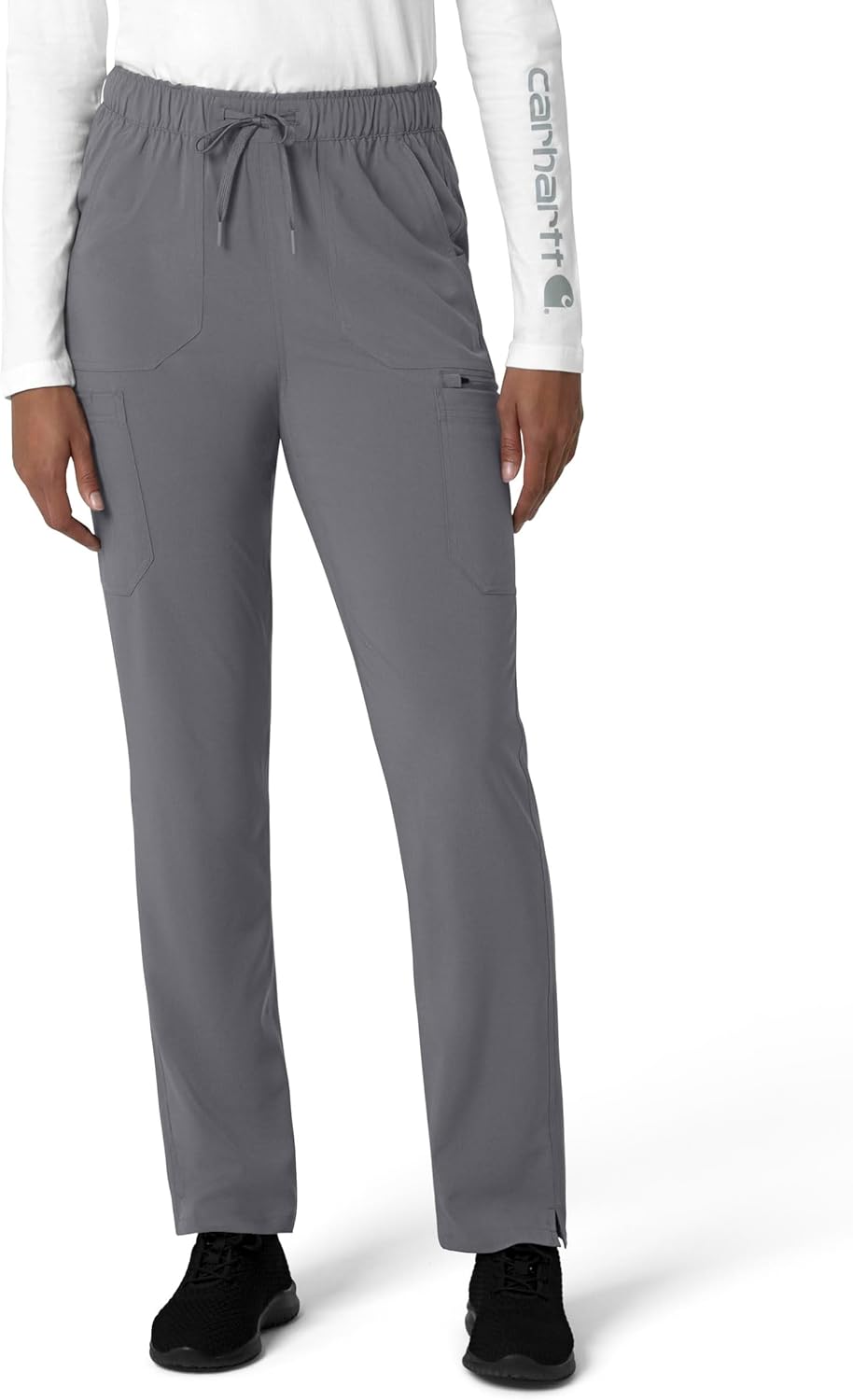 Carhartt Scrubs for Women Force Cross-Flex Straight-Leg Cargo Pants