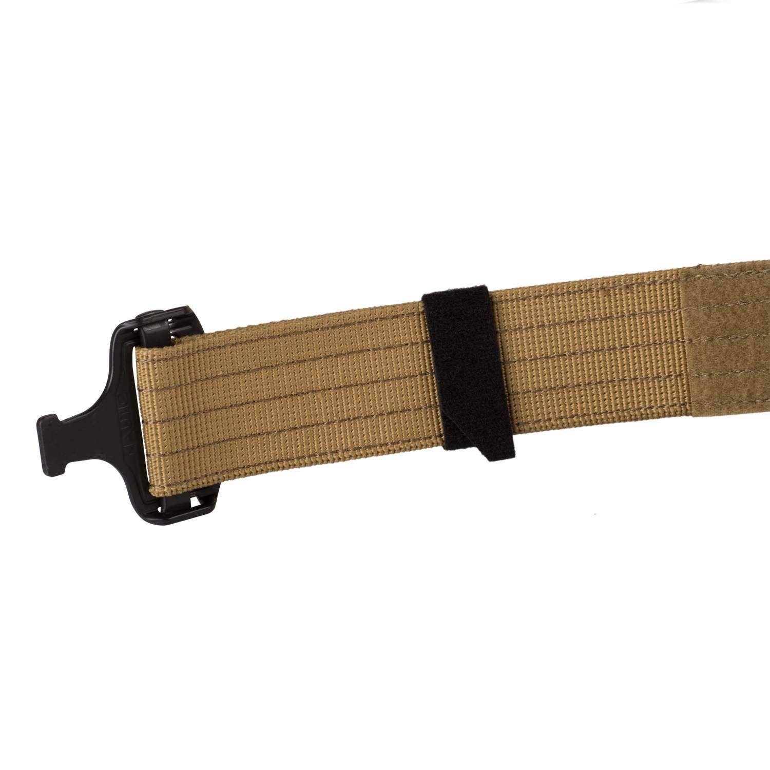 Helikon-Tex Competition Nautic Shooting Pasek Klamra Wojskowa Taktyczna Czarna/Czerwona A 2XL: 118-128 cm, czarny