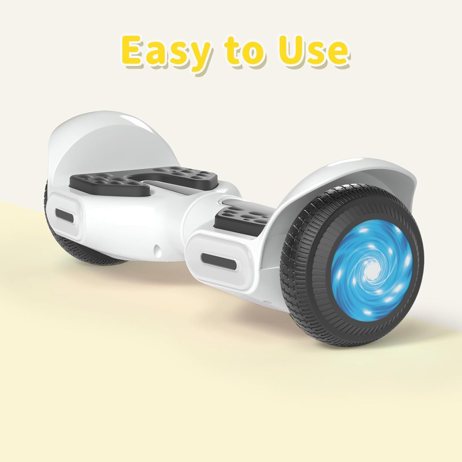 LED lights on SIMATE scooter