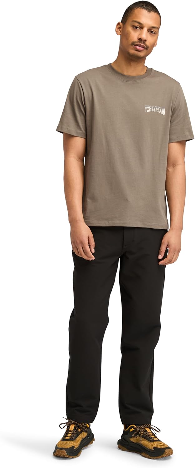 Timberland Mens Work Inspired Back Graphic Short Sleeve T-Shirt - Image 2