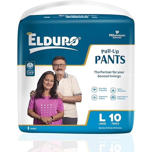 ELDURO Adult Diapers Large 140cm