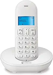 TELEFONE SEM FIO COM IDENTIFICADOR DE CHAMADAS E VIVA VOZ MT150W BRANCO – MOTOROLA