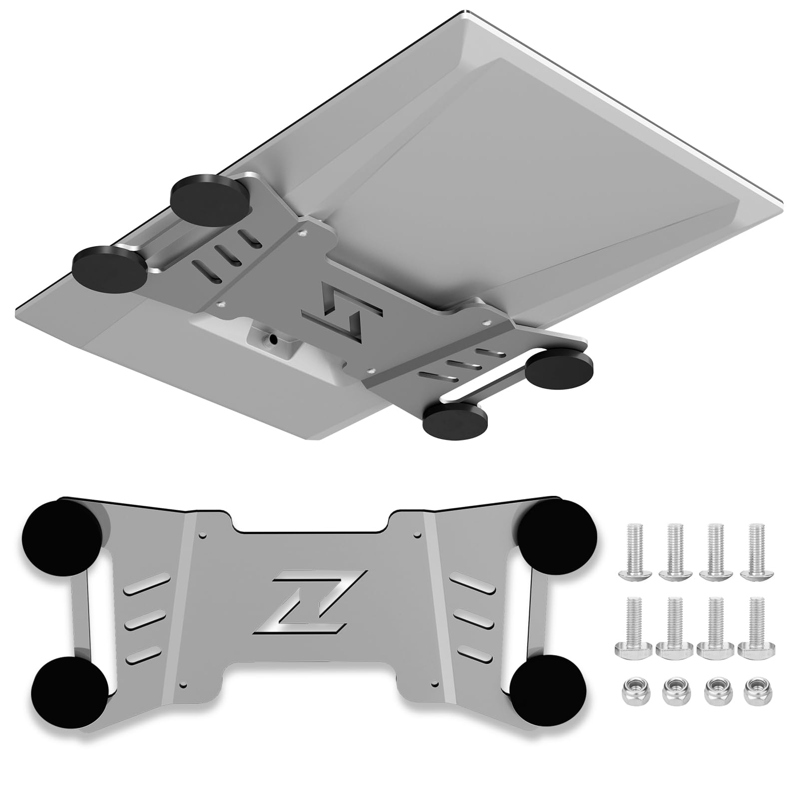 Starlink Performance Gen 3 Magnetic Mount, Ybervont Starlink Performance Roof Mount Kit with Stainless Steel Adapter, Fits RV, Boat, with 4 Strong Magnet, Metal or Roof Rails for Extreme Climates
