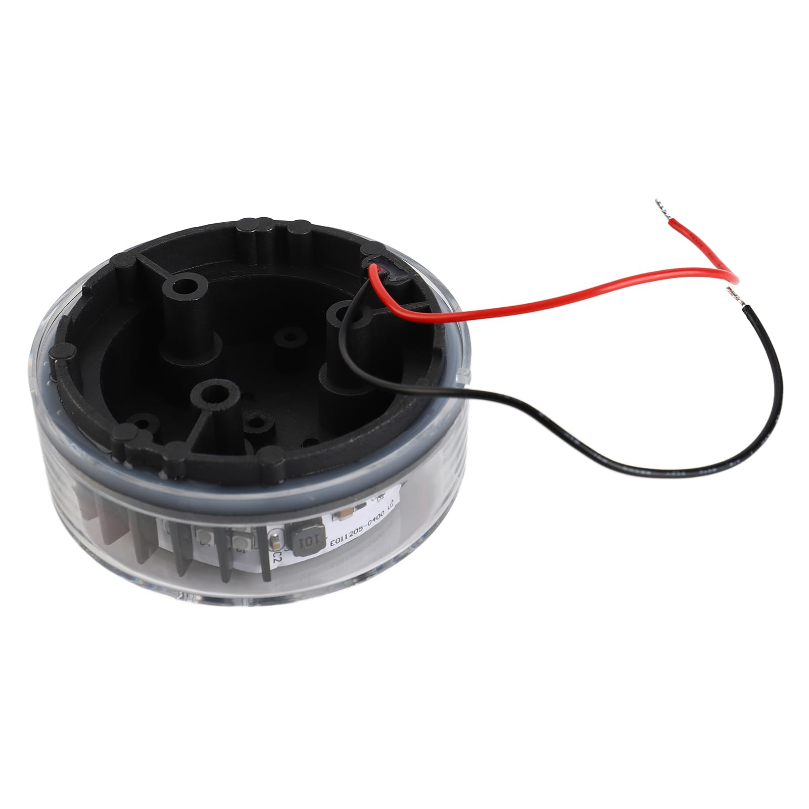 Ejoyous Luce per Barca, Luce di Prua Bicolore in Acciaio Inossidabile di Grado Marino con 36 LED, 12 V, Ideale per Pontoni e Barche da Pesca (SILVER)