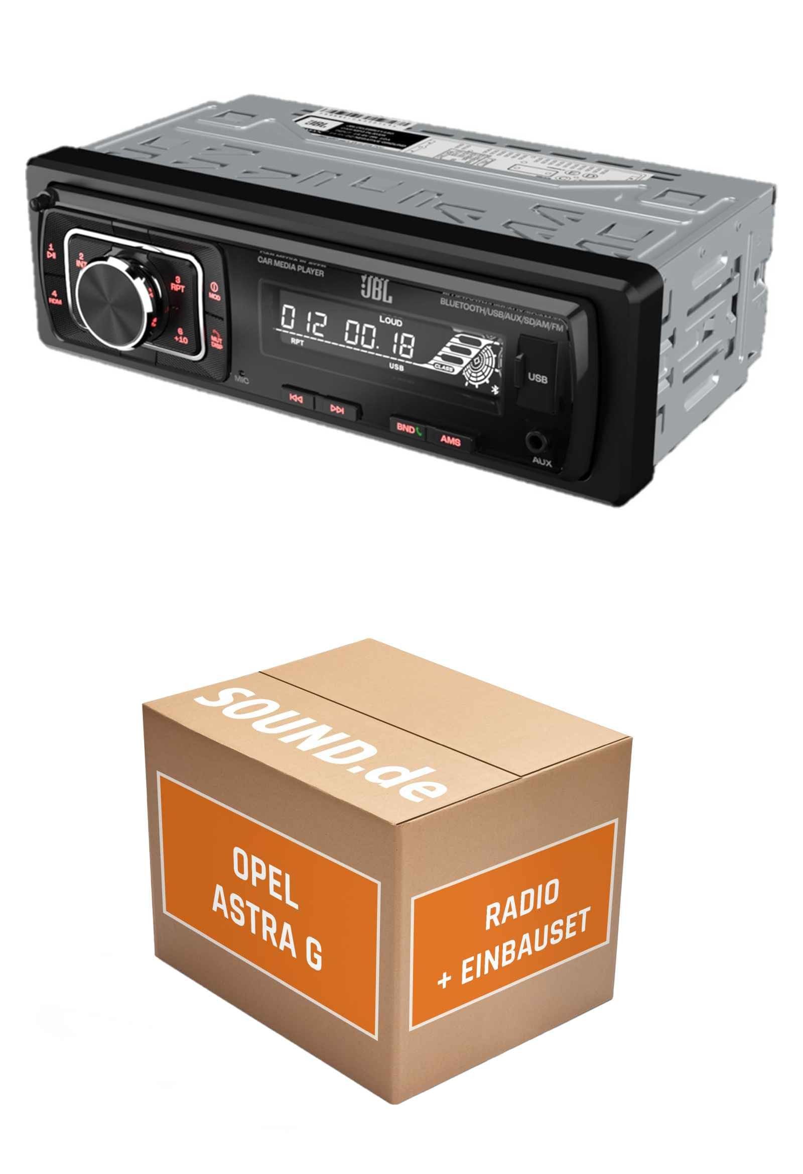 Autoradio Einbaupaket für JBL Celebrity 150 für Opel Astra G Bluetooth USB