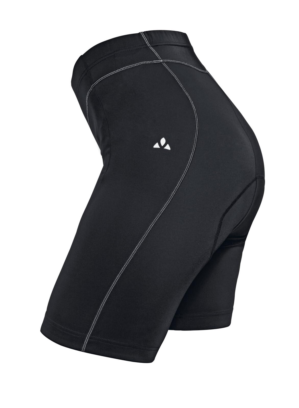 VAUDE Fahrradhose Active Pants Damen kurz, atmungsaktiv, Black/Black, 38 – Ansicht 4