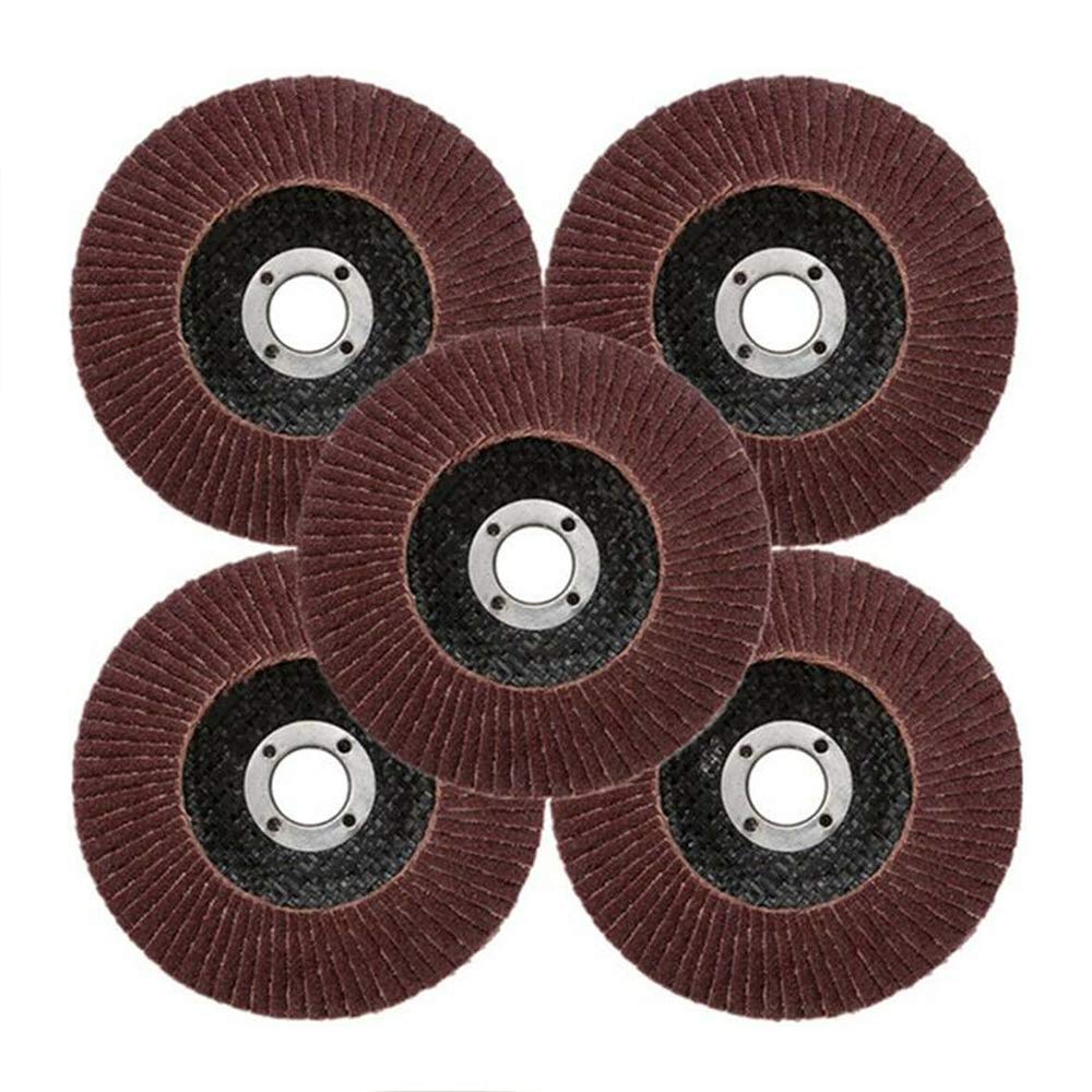 Flap Discs 115mm X 22.5 Sanding Abrasive Wheel Angle Grinder Grit 40 60 80 T2
