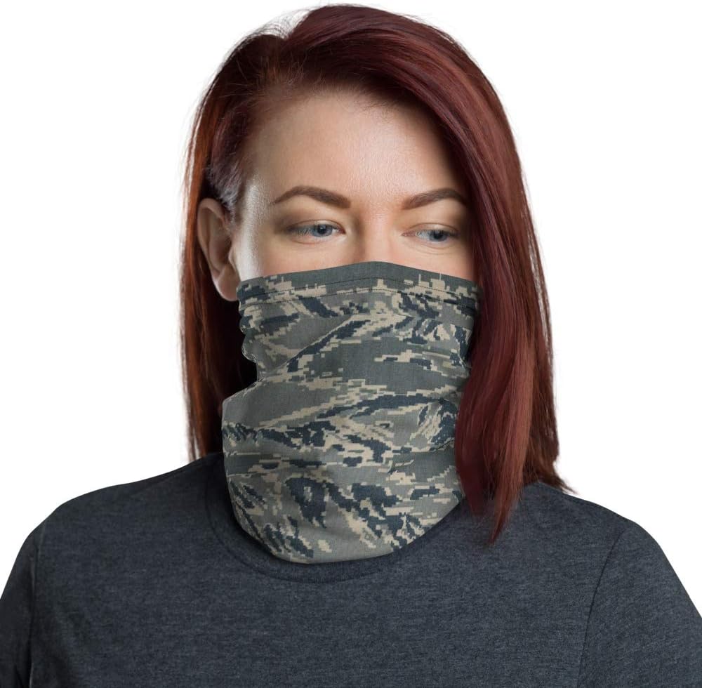 Microfiber ABU Neck Gaiter/Airman Battle Uniform Gaiter/USAF Gaiter/Air Force Mask/ABU Mask