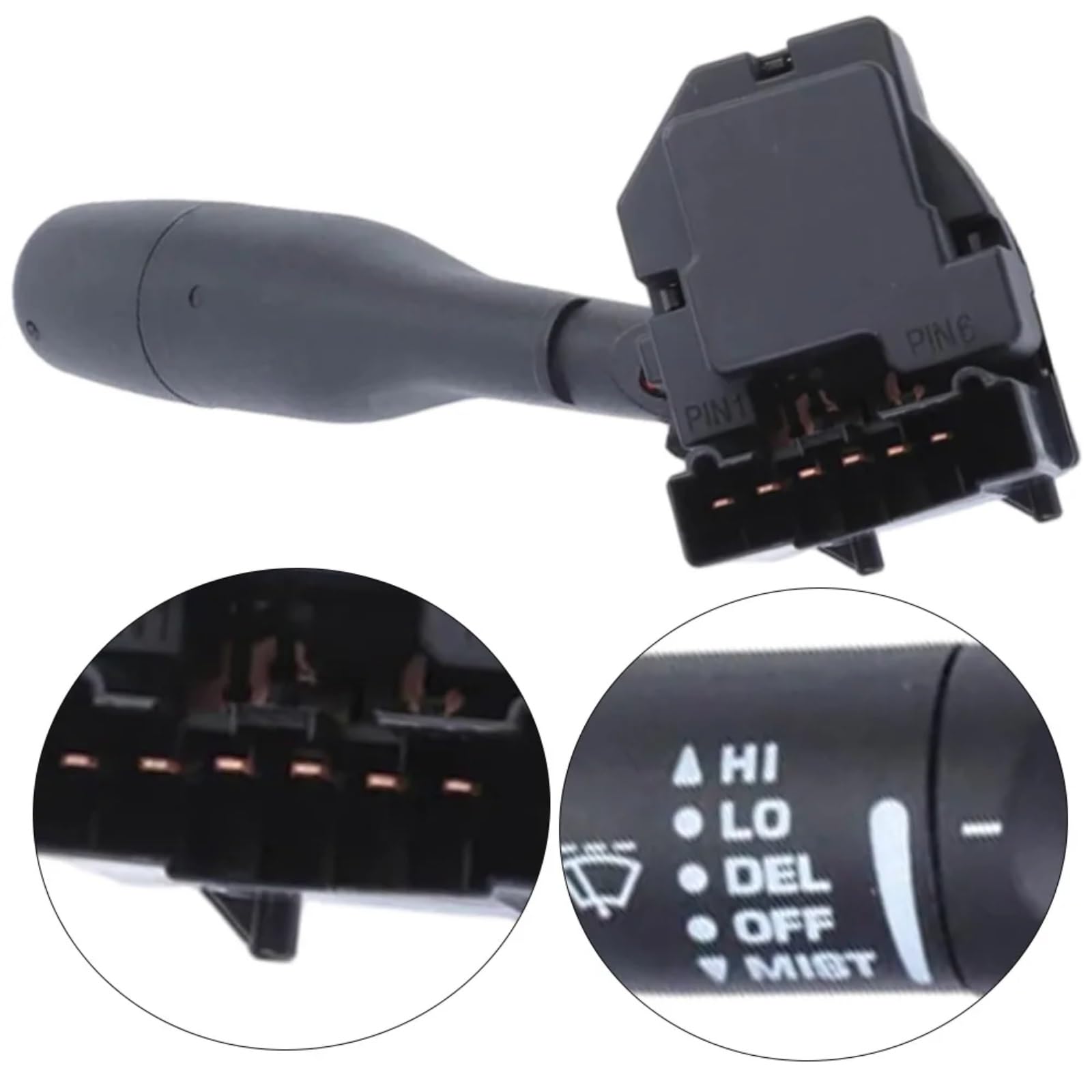 Perilla Interruptor Faro Interruptor De Control De Limpiaparabrisas De Columna De Faro Delantero 5016949AA Compatible Con Chrysler Para PT Cruiser 2001 2002 2003 2004 2005