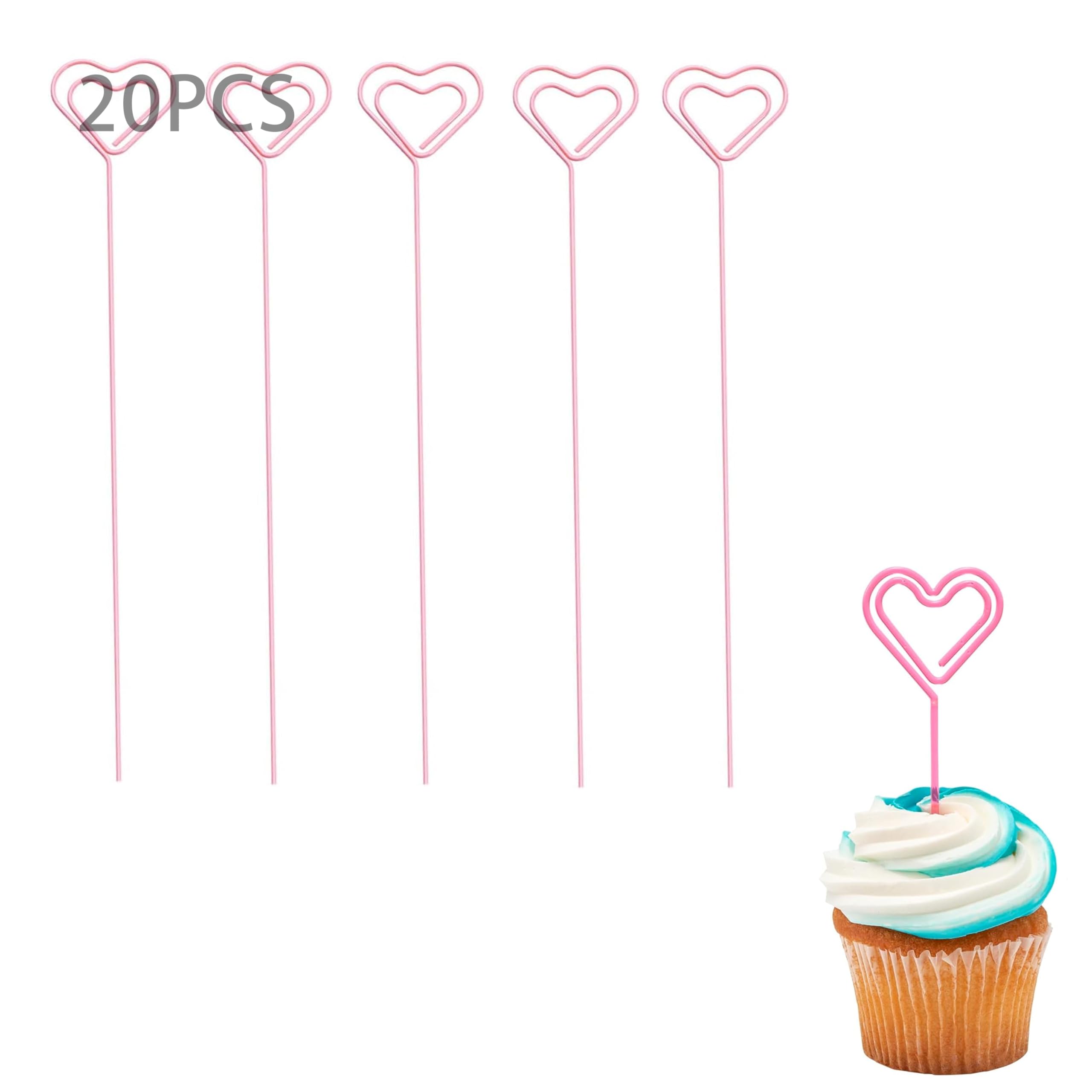 Set 50 Clip Memo In Metallo Oro - 5 Forme (cuore, Stella, Fiore, Nota, Cerchio), Per Decorazioni Feste E Matrimoni