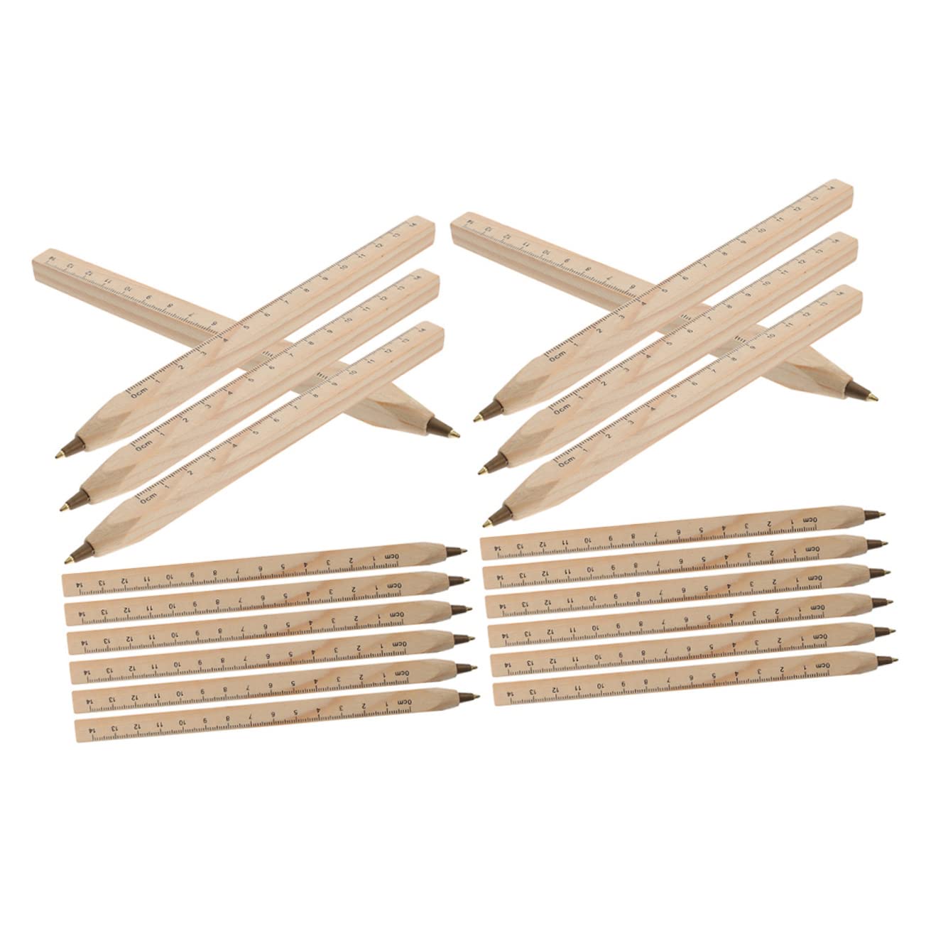 Lurrose 100piezas Bolígrafos De Carpintero De Natural De Descartables Accesorios De Carpintería Rígida