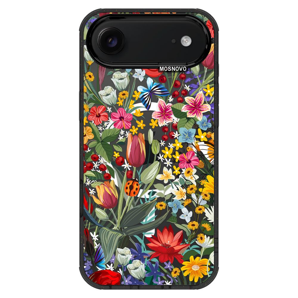 Coque iPhone Air antichoc transparente noire protégeant la caméra - 8