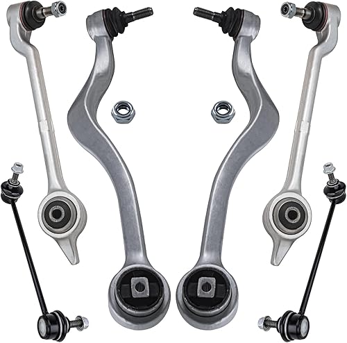 Miniatura 151 de Detroit Axle - Kit de suspensión delantera RWD para Chrysler 300 Dodge Charger Challenger Magnum 2 brazos de control superior con rótulas 2 rótulas