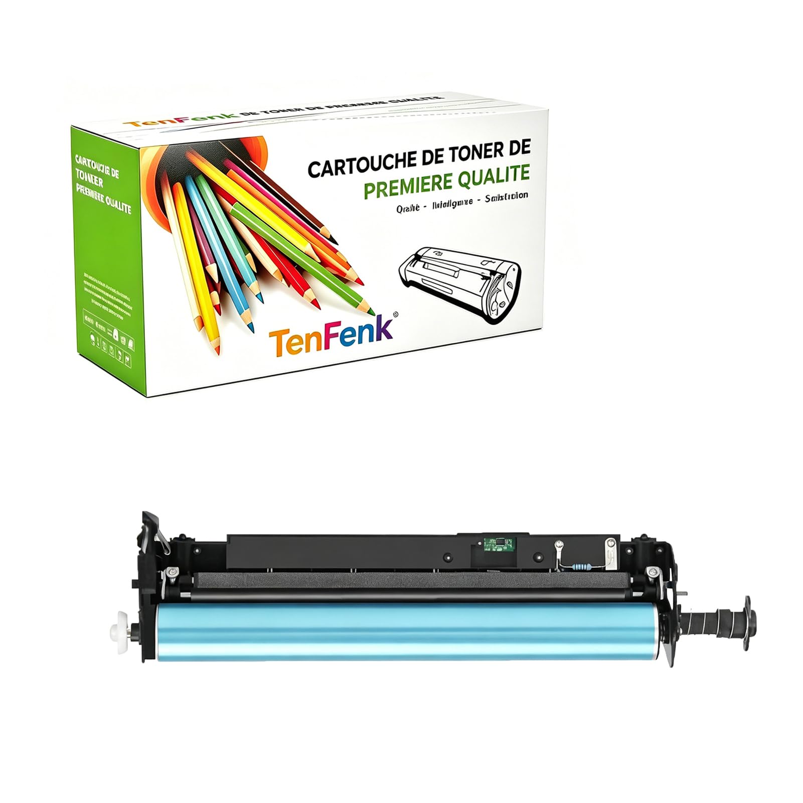 Compatibile Sostituzione Unità Del Tamburo Per Lexmark CS720 74C0ZK0 74C0Z10 Da Utilizzare Con Lexmark CS720DE CS720DTE CS725DE CS725DTE CX725DE Stampante,(Nero- 150000 Pagine),1 pack