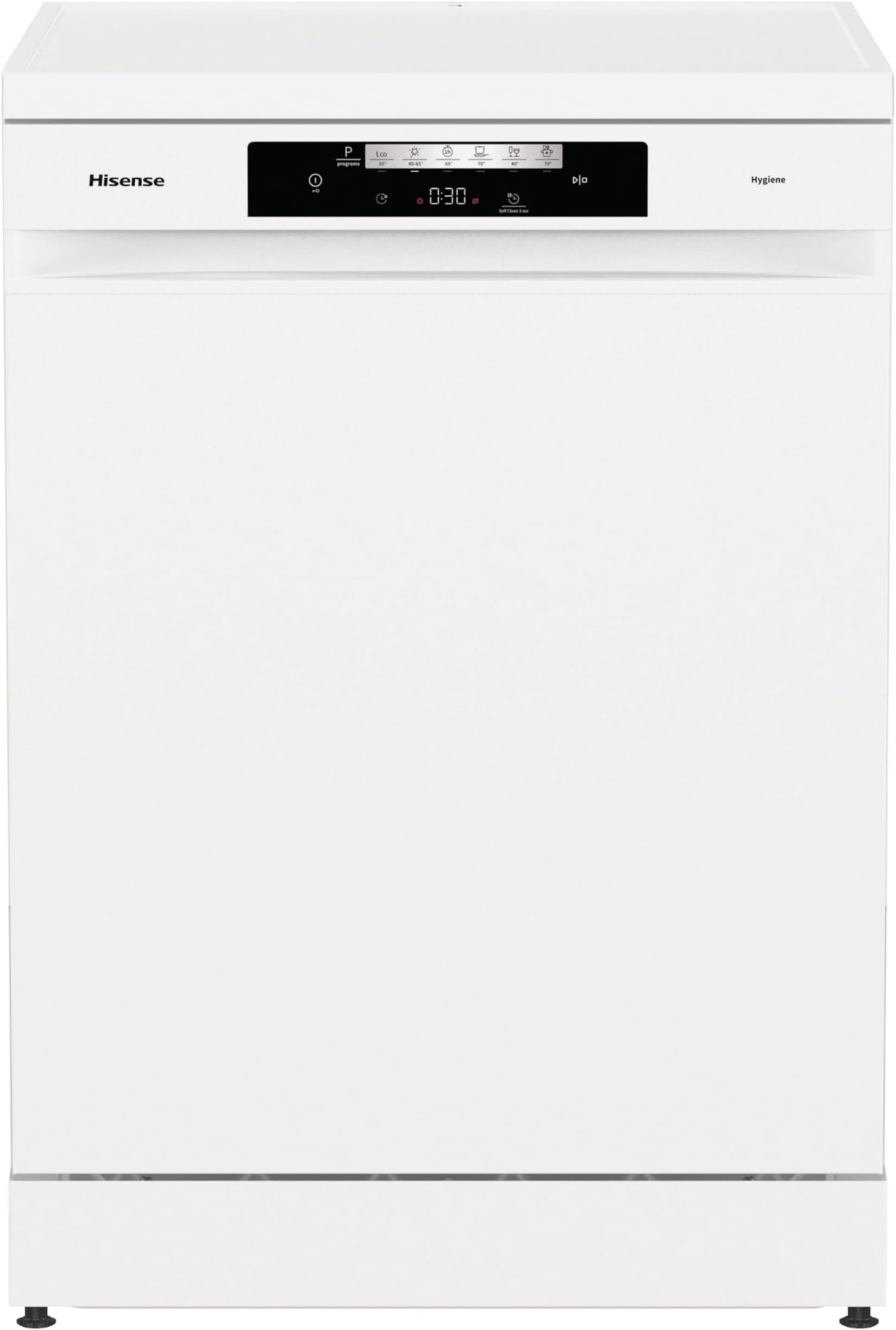 14 Place Settings Freestanding Standard Dishwasher, White - D Rated, HS642D90WUK, 597 x 599 x 845 mm (L x W x H)