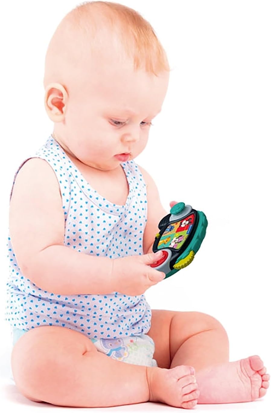 Clementoni Baby Disney Joystick Controller for Children 12-36 Months, with Sounds and Lights, Imitative Educational Early Childhood Game, Stimulates Manual Ability and Cognitive Development, 17497