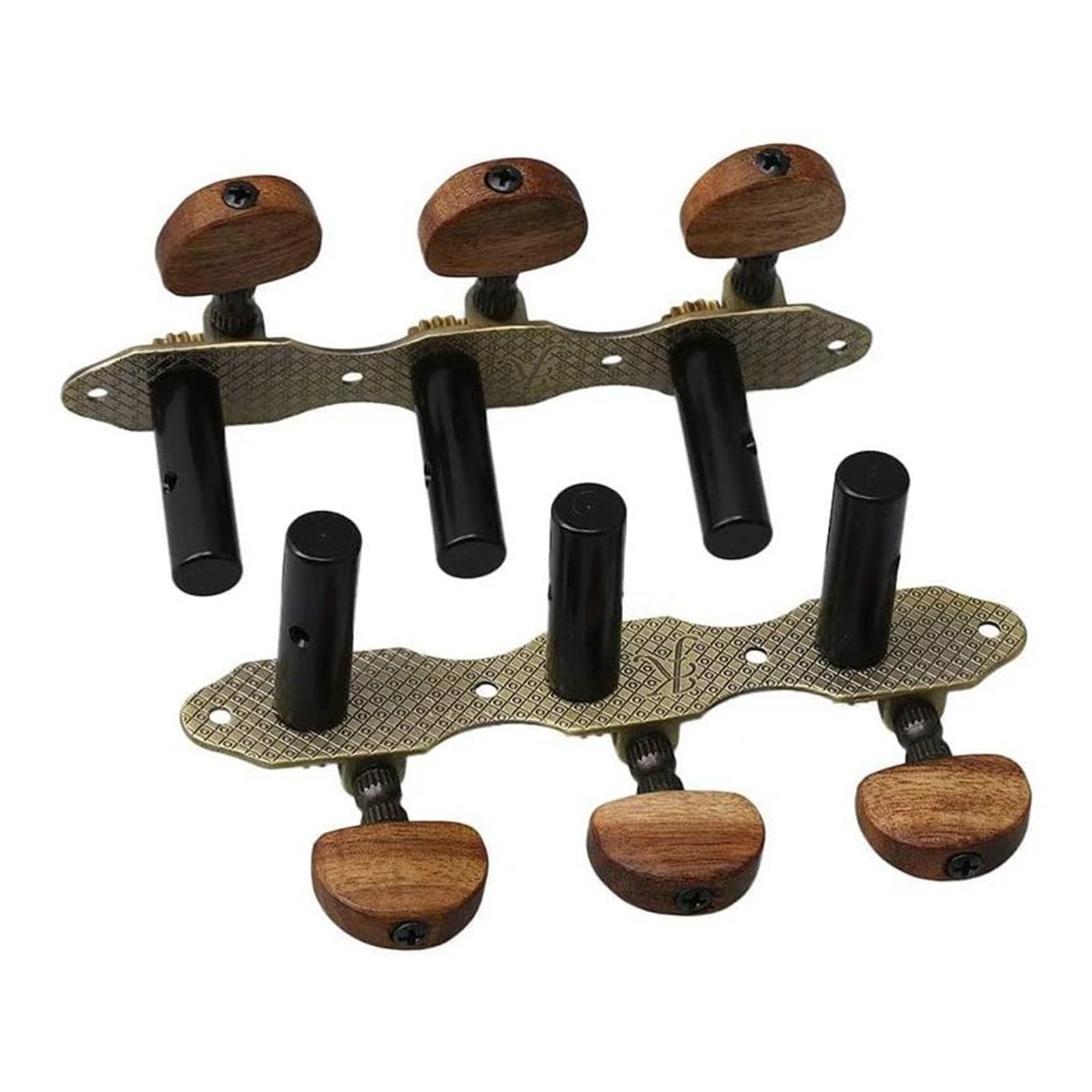 Set di 2 chiavi di accordatura per accordatore per chitarra Parti di ricambio per la testa della macchina per chitarra classica Piroli Per Accordatura Per Chitarra