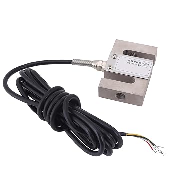 Pull Pressure Force S-type High Precision Load Cell Scale Sensor Weighting Sensor with Cable 100kg
