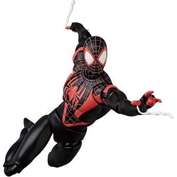 MEDICOM TOY MAFEX Mafex No.276 MAFEX SPIDER-MAN مايلز موراليس سبايدر مان مايلز موراليس (إصدار التجديد الهزلي)  ارتفاع