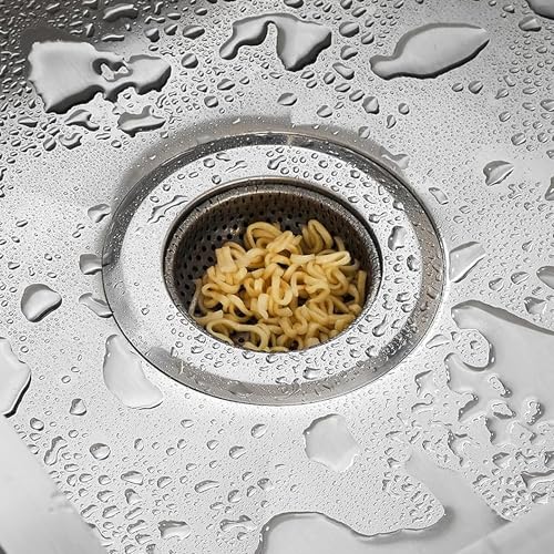Colador para desagüe de fregadero de acero inoxidable 4.5 pulgadas