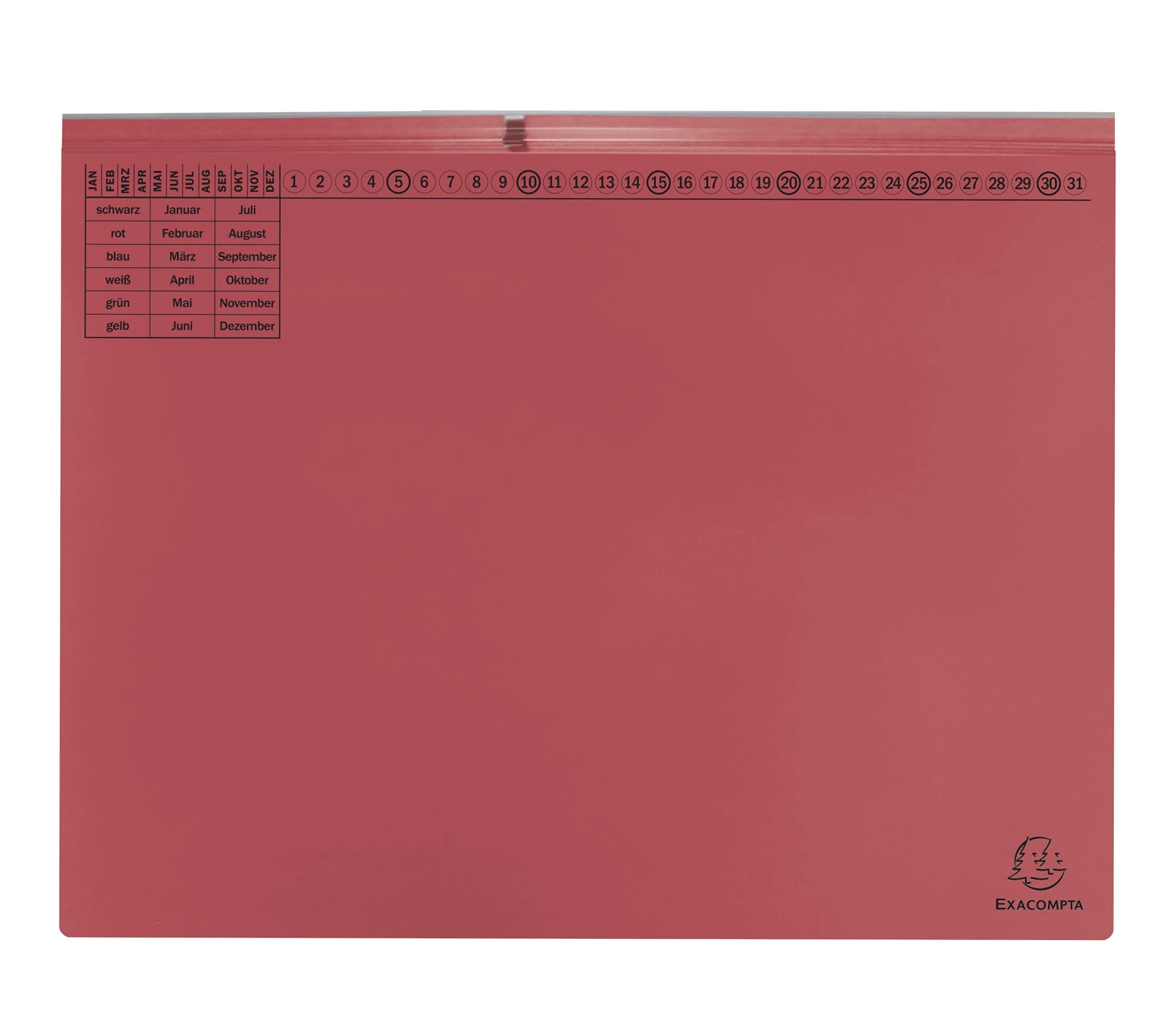 Exacompta Exaflex Premium 370403B - Confezione da 25 cartelle sospese, Porta Documenti