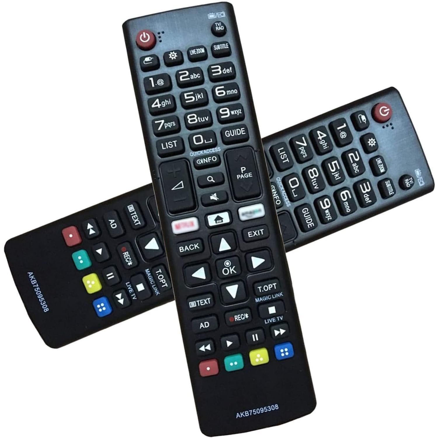 AKB75095308 pour telecommande Universelle LG Smart TV Convient pour télécommande LG TV