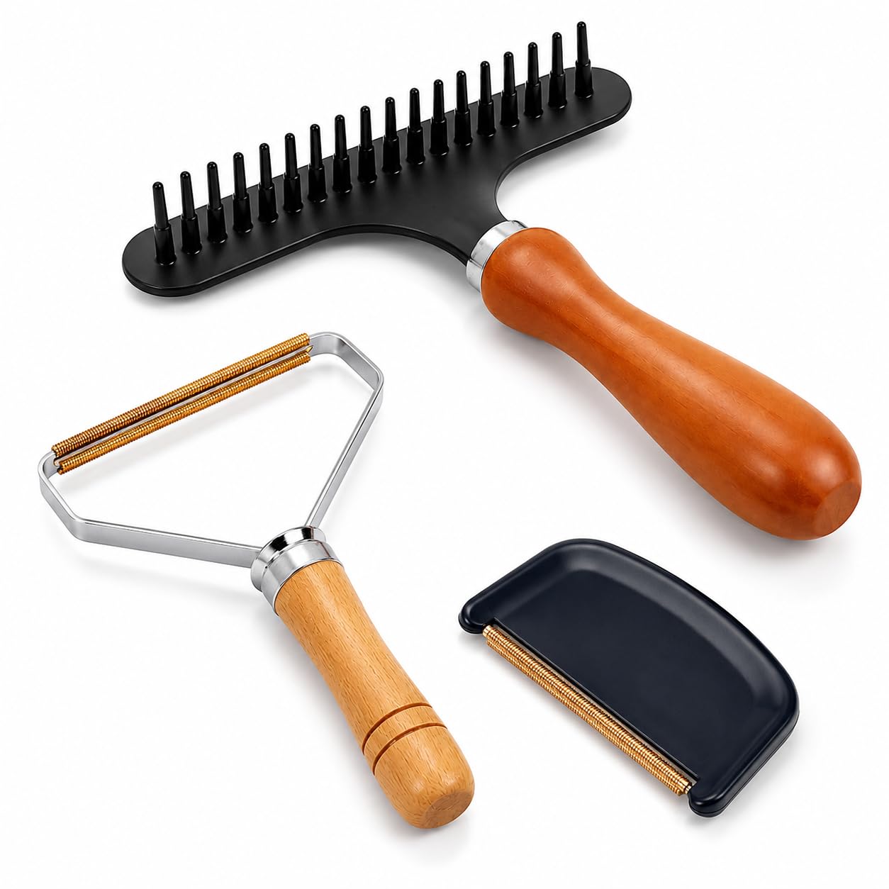 3pcs Carpet Rake, Carpet Rake For Pet Hair, Carpets Pile Brush