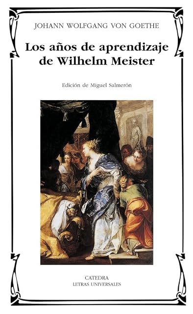 Portada de Los años de aprendizaje de Wilhelm Meister