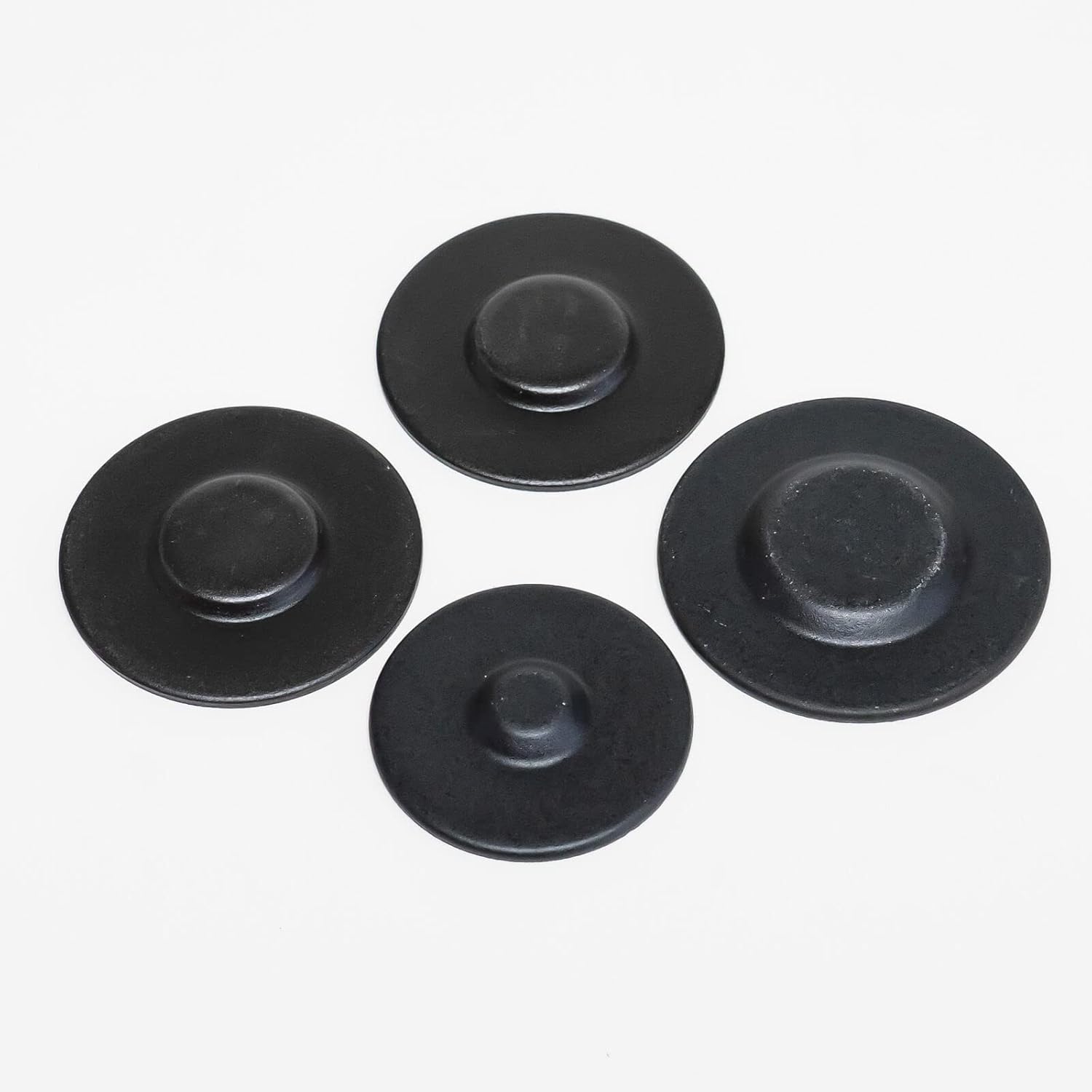 UTOMAX Replacement For Gas Range Burner Cap Black 4 Pack