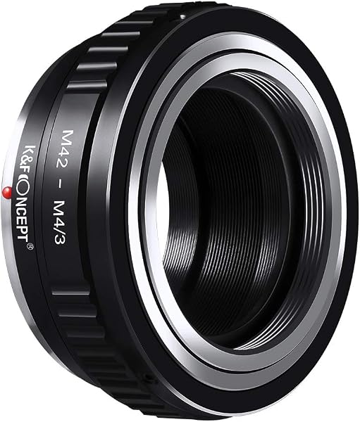 Nikon vers micro 4/3, K & F Concept® Adaptateur de monture pour objectif Nikon G Objectif vers micro 4/3 adaptateur d'objectif Nikon AF-S G f vers micro 4/3 M4/3 adaptateur pour monture Nikon G-M4/3 - 3