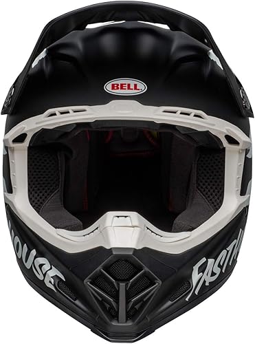 Vista 70 de Bell Cascos todoterreno Moto-9 MIPS FH Signia Mate Negro/Blanco